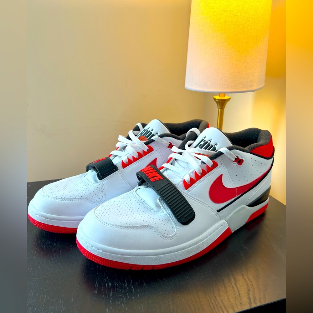 Nike Air Alpha Force 88 SP (Billie Eilish Edition) - Size 15 - Fire Red / White
